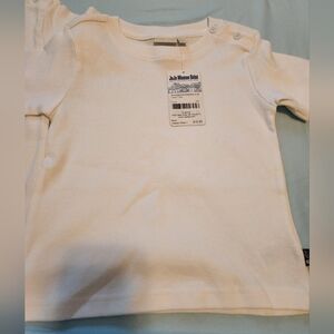 Jojo Maman Bebe Classic White Cotton tees toddler